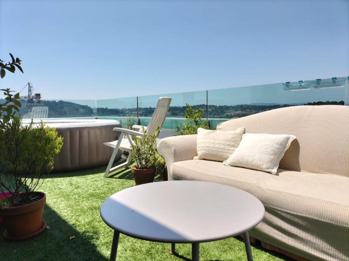 Preciosa Habitacion Doble En Atico Con Terraza Apartment Santiago de Compostela Exterior foto